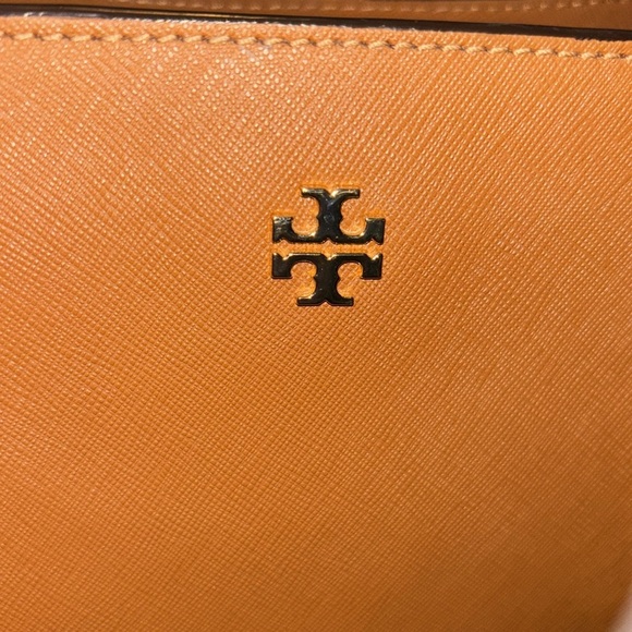 Tory Burch York Luggage Brown Tote Saffiano - Picture 3 of 16